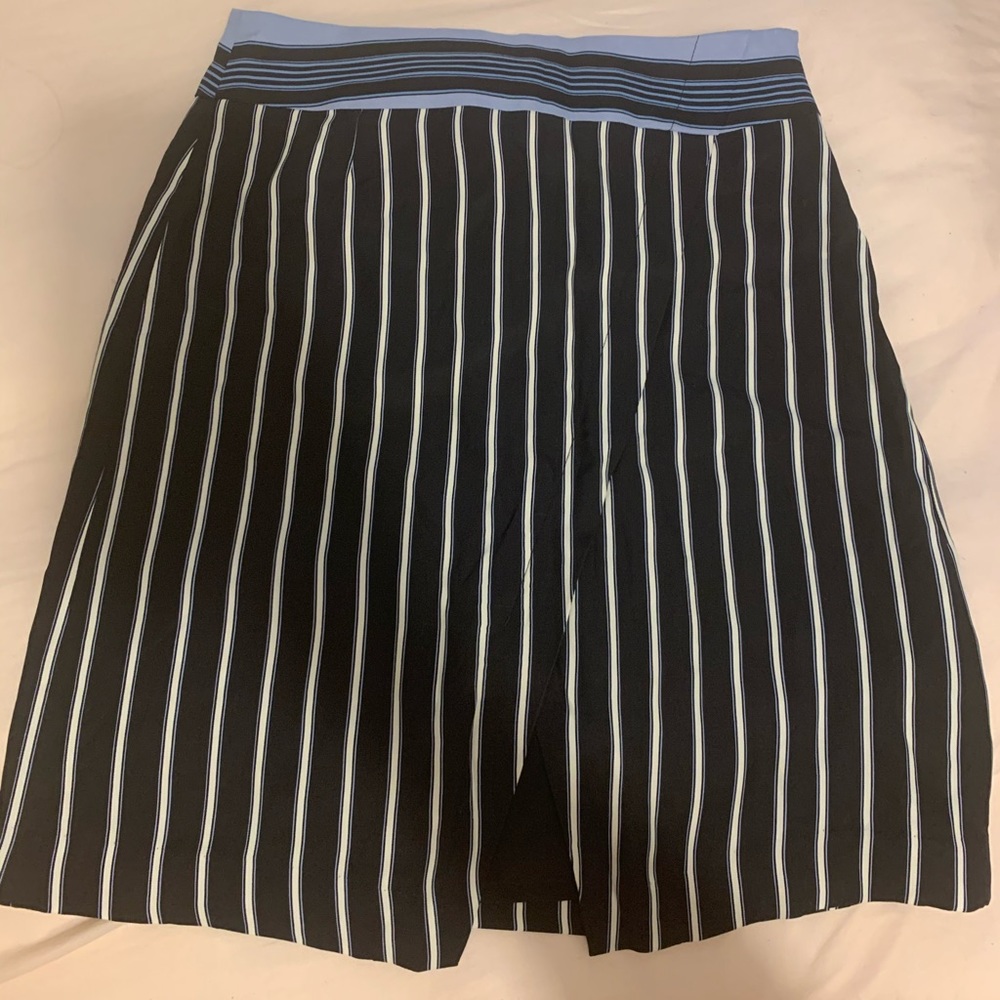 Navy Blue Loft Wrap Skirt